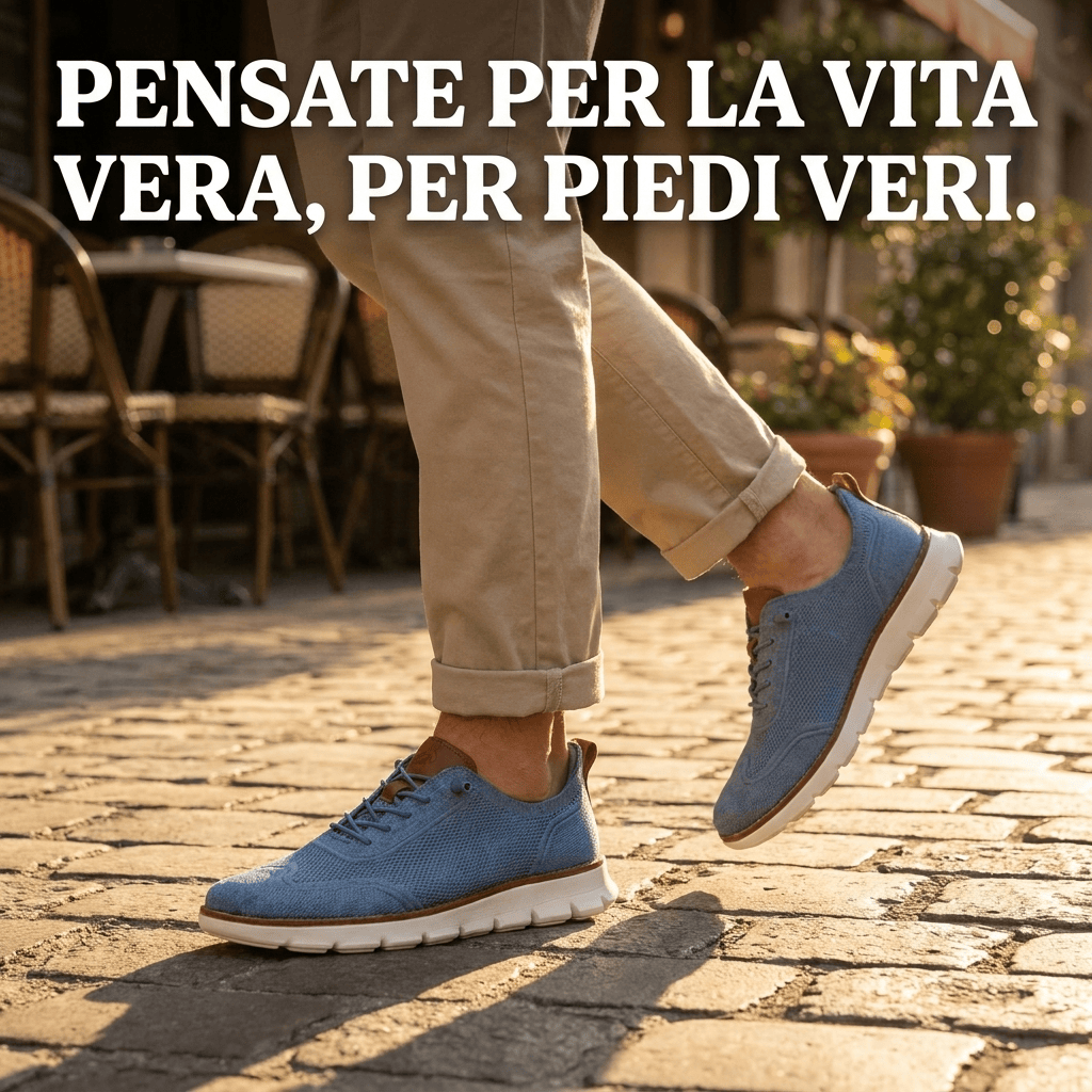 Enzo |  Infilata Senza Mani & Punta Extra Larga